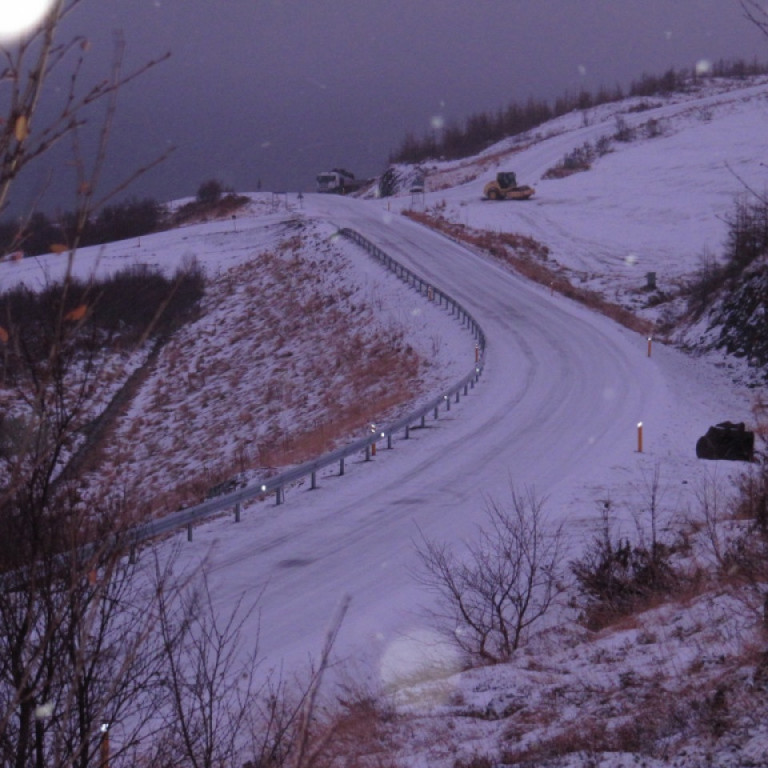 Veigastaðavegur í nóv. 2009